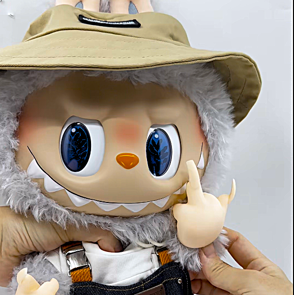 DIY Middle Finger hands for plushy– Detachable 3D Printed Accessory, Funny Pose Part for Custom Figure