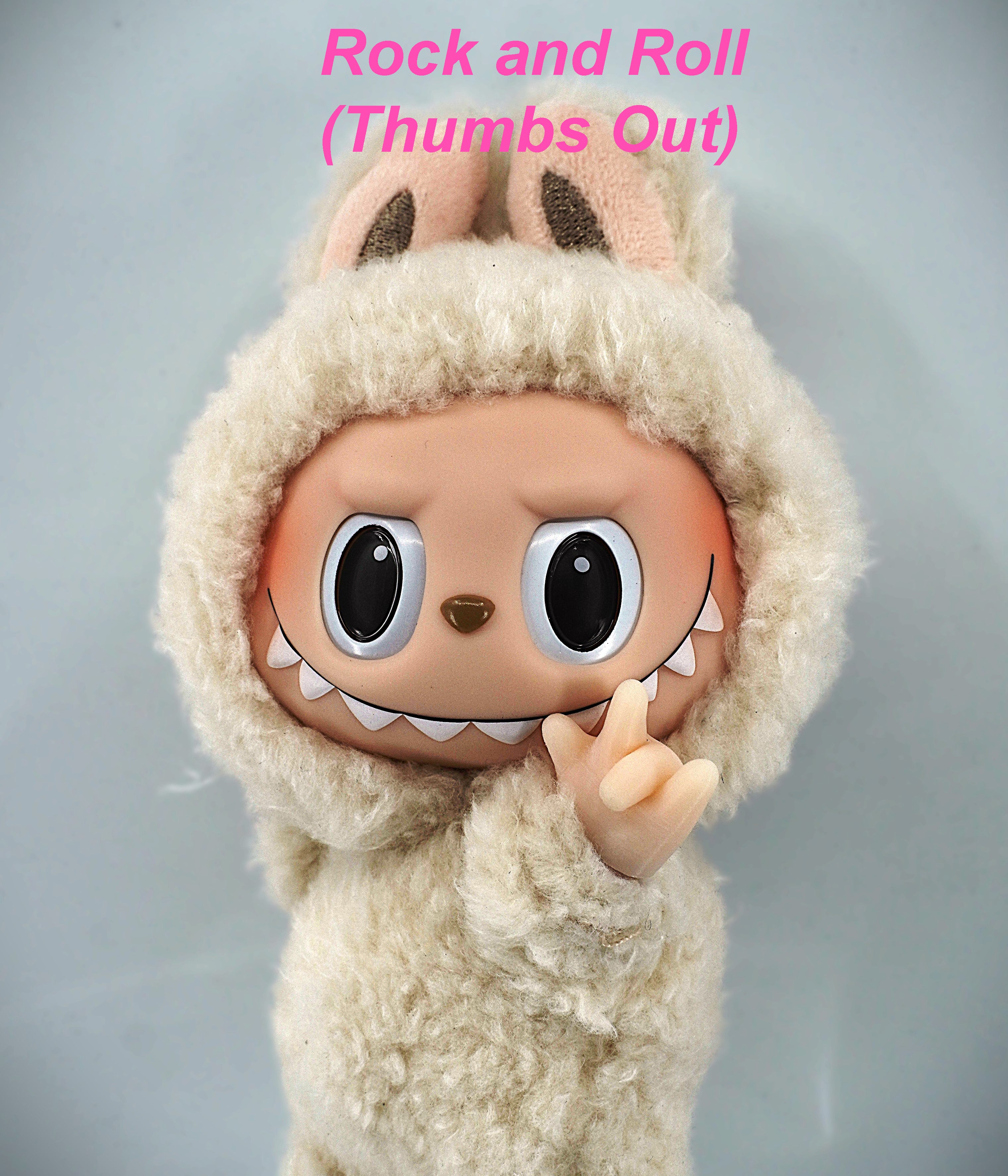 Rock and roll Hand – I love you Hand - Detachable 3D Printed Accessory, Funny Pose Part for Custom Figure
