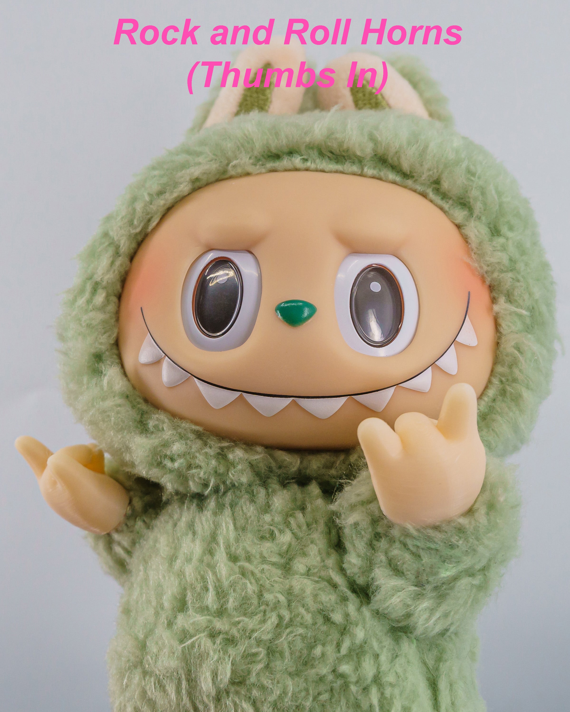 Rock and roll Hand – I love you Hand - Detachable 3D Printed Accessory, Funny Pose Part for Custom Figure