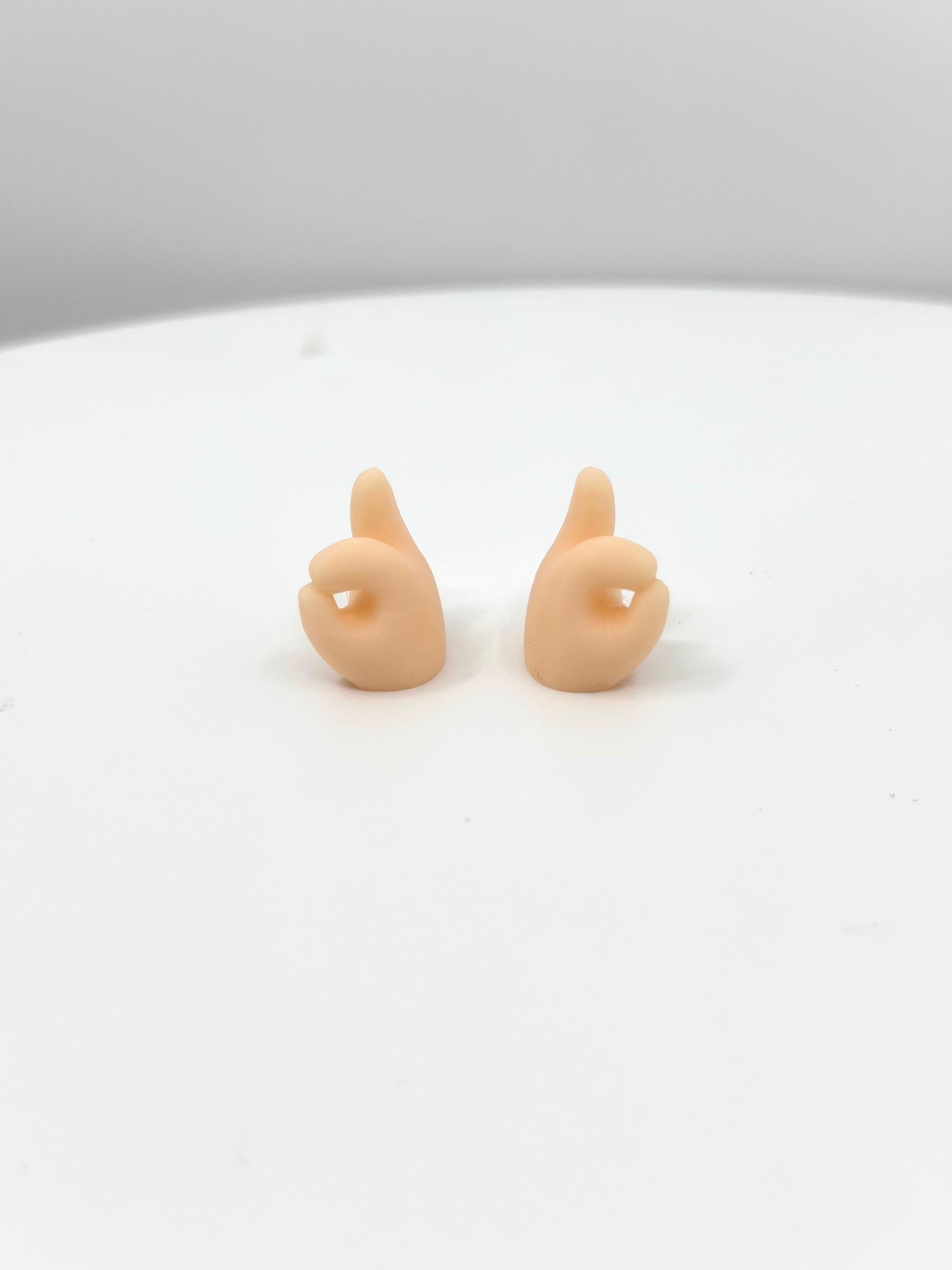 Okay Hands – Detachable 3D Printed Accessory, accessories for Custom Figure