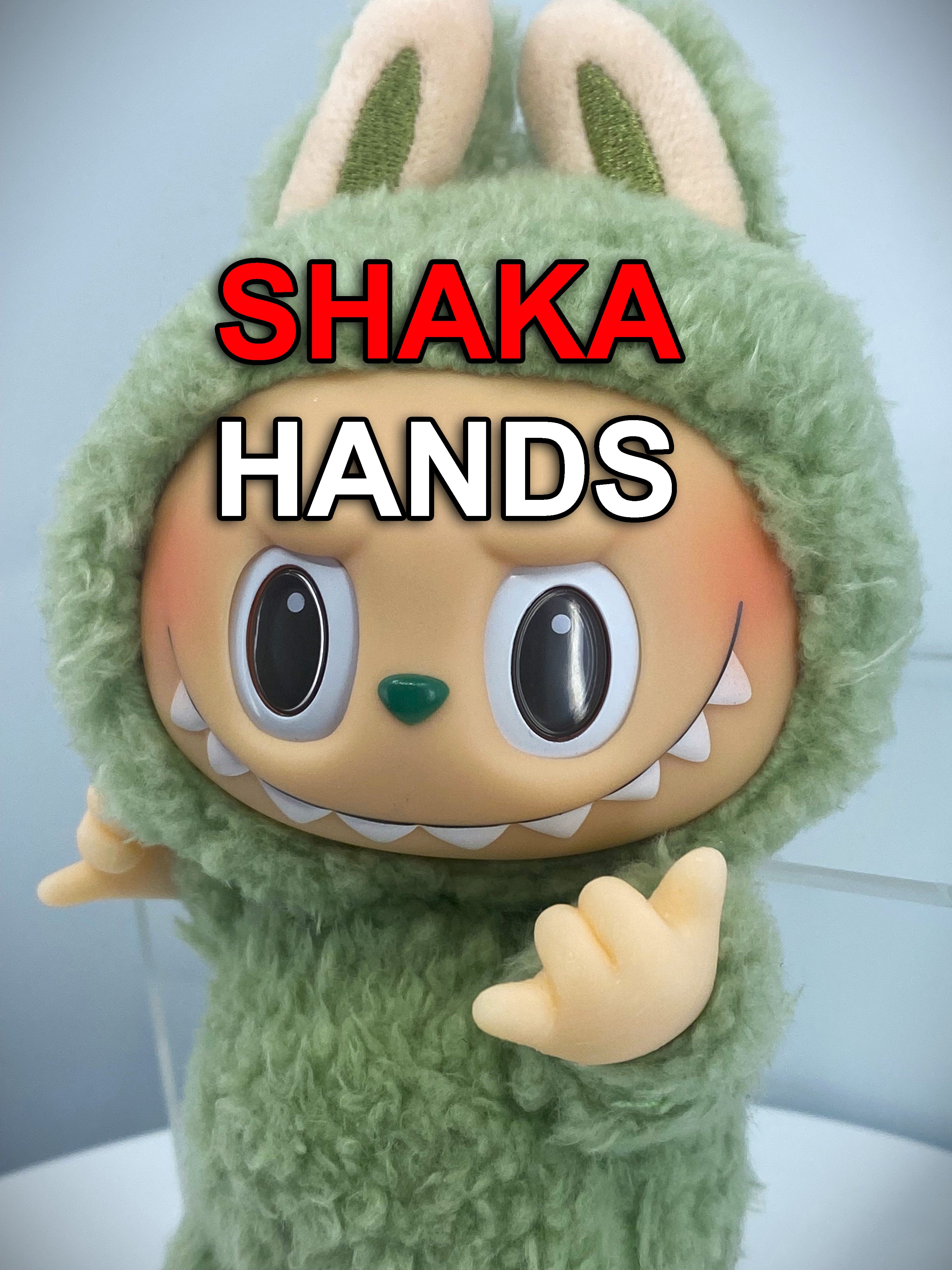 shaka hands accessories– Detachable 3D Printed Accessory, Funny Pose Part for Custom Figure