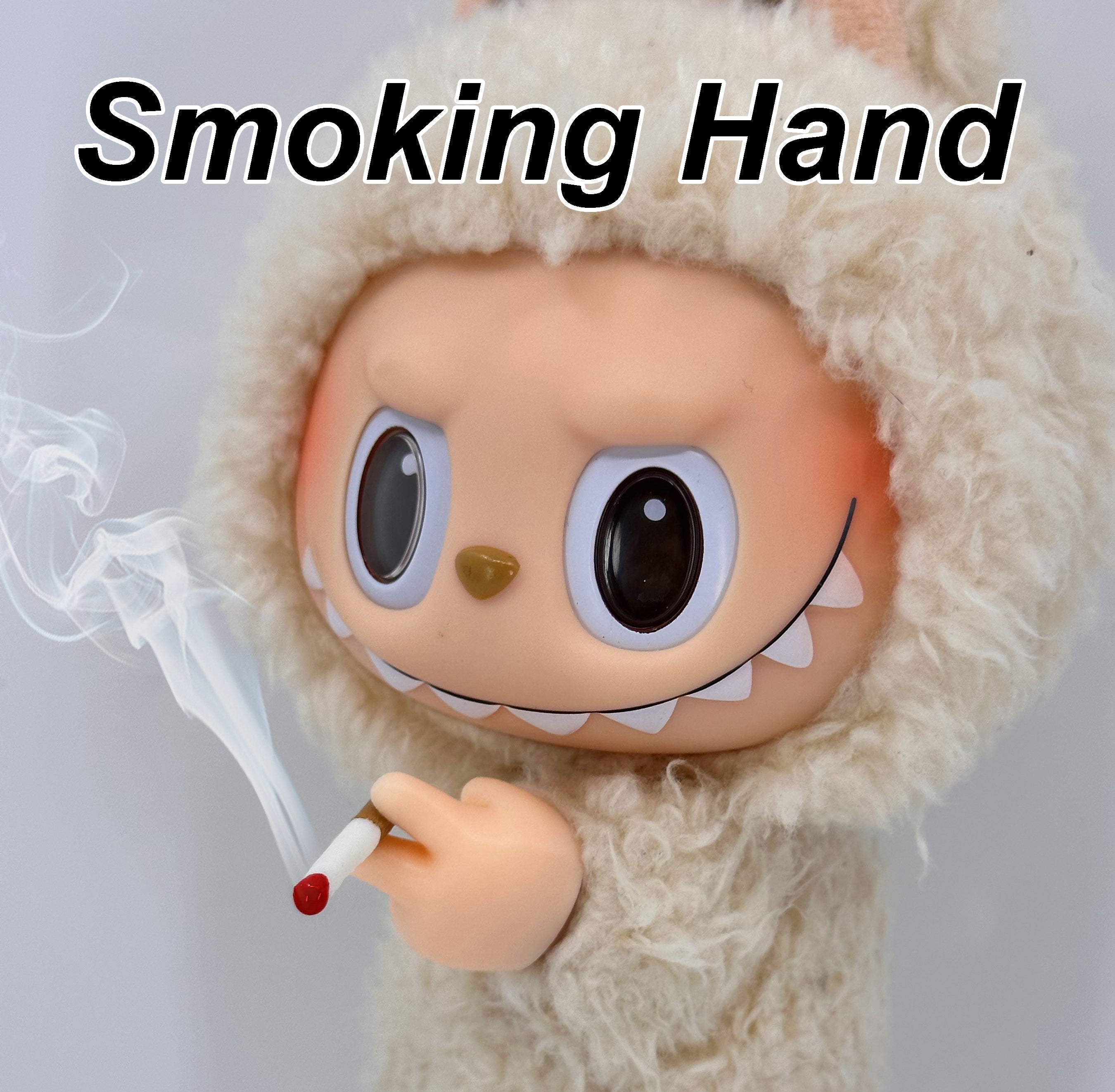 smoking Hands – Detachable 3D Printed Accessory, accessories for Custom Figure