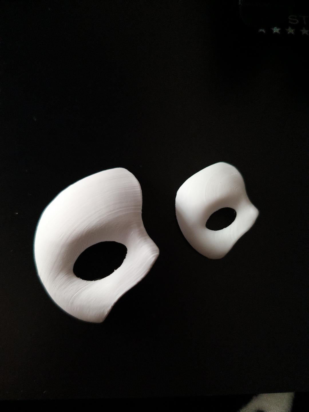 phantom of the opera mask costume – Detachable 3D Printed Accessory, accessories for Custom Figure