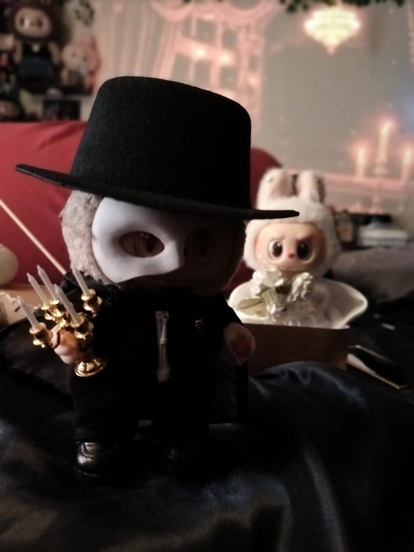 phantom of the opera mask costume – Detachable 3D Printed Accessory, accessories for Custom Figure