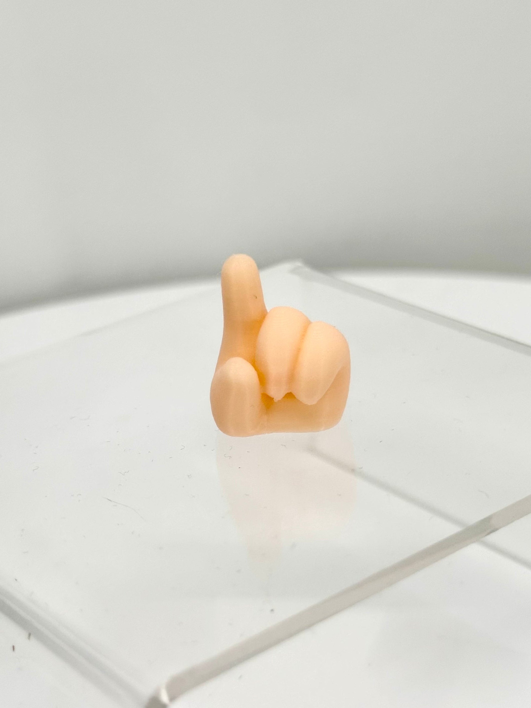 Pointing Hands – Detachable 3D Printed Accessory, accessories for Custom Figure