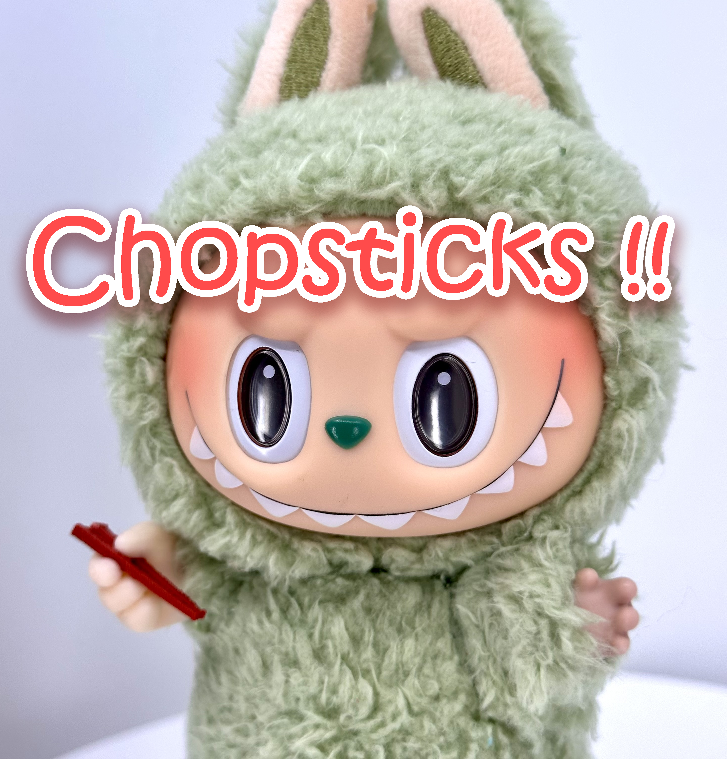 Chopsticks hand – Detachable 3D Printed Accessory, accessories for Custom Figure