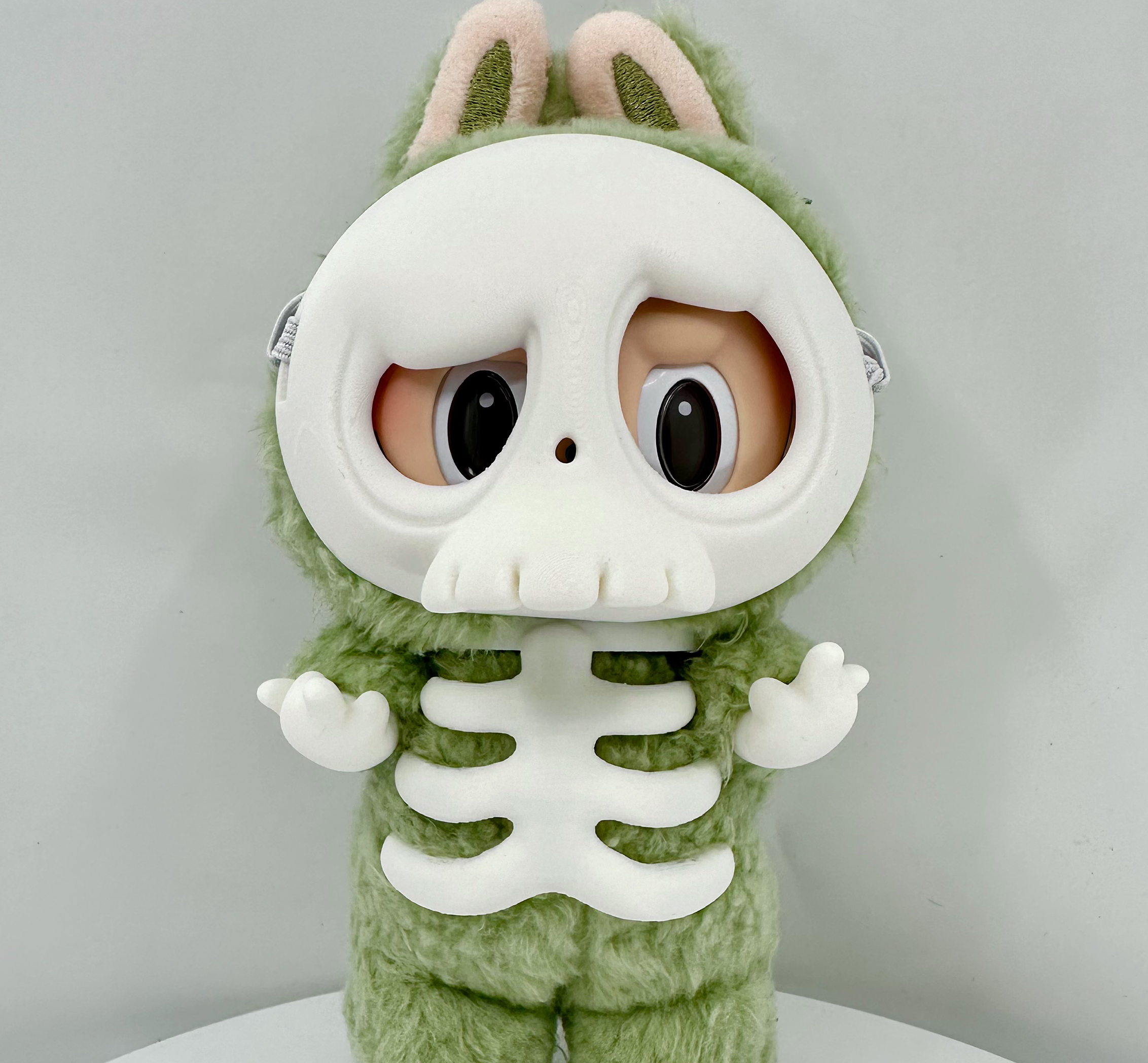 skeleton costume – Detachable 3D Printed Accessory, accessories for Custom Figure