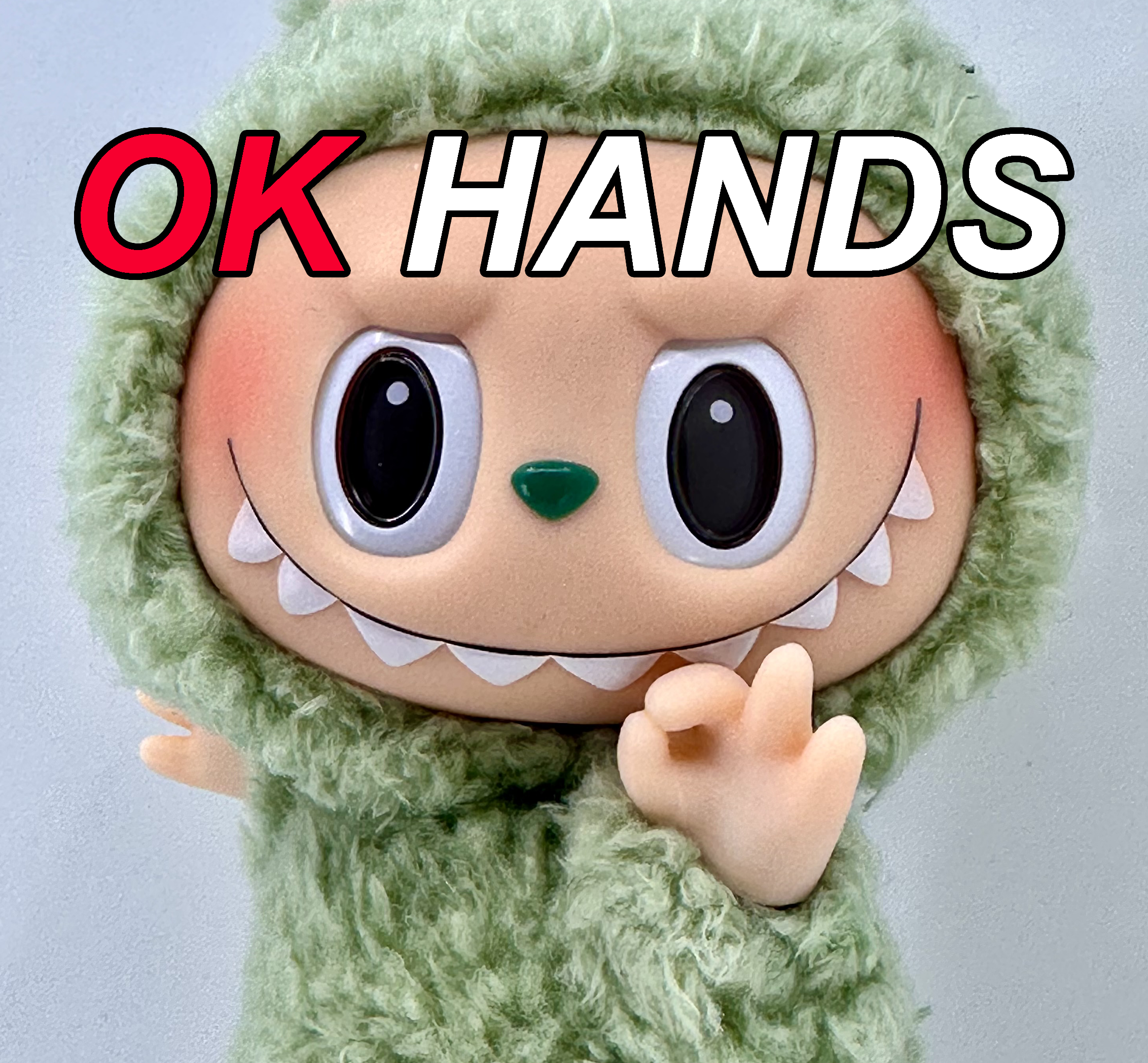 Okay Hands – Detachable 3D Printed Accessory, accessories for Custom Figure